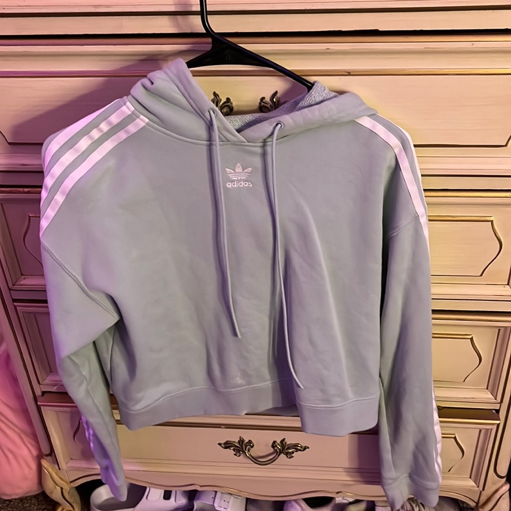 Adidas cropped hoodie